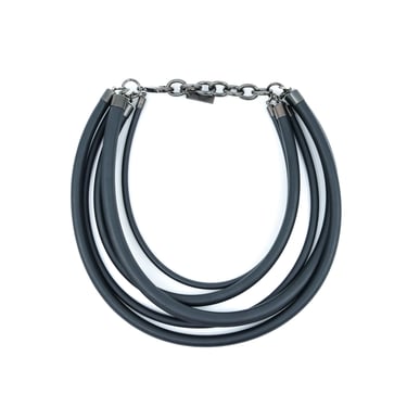 Junya Watanabe Layered Rubber Tube Collar