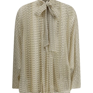 Missoni Women Perforated Long Sleeve Jersey