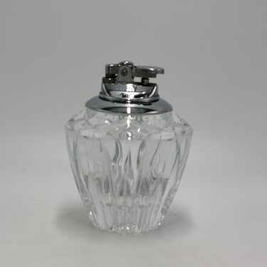 vintage Princess House Crystal Table Lighter 