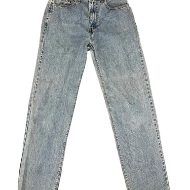 Vintage 90's Calvin Klein Faded Blue Denim High Waisted Jeans Sz 28