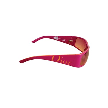 Dior Pink Logo Sunglasses