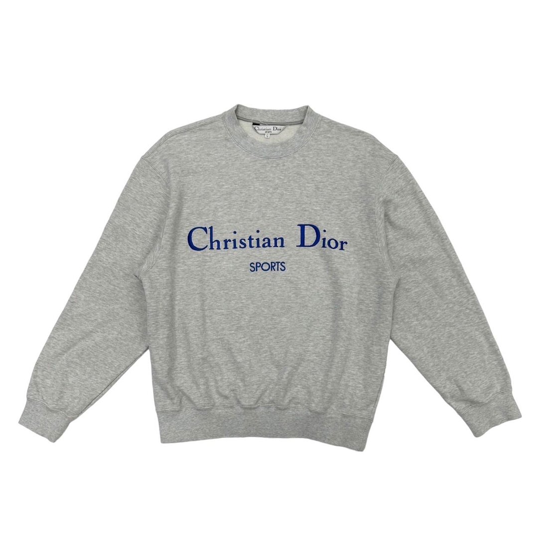 Christian Dior Sports Grey Sweatshirt Treasures of NYC New York NY