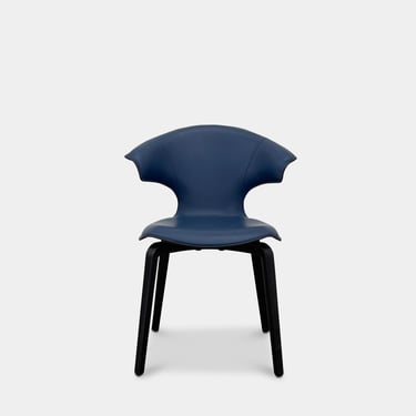 Poltrona Frau Montera Small Blue Armchair