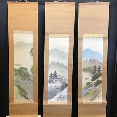 Japanese Hand Painted Scroll (Seattle)