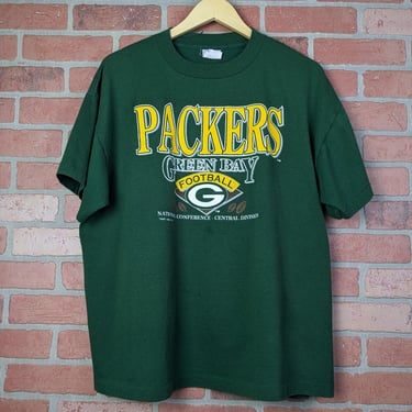 Vintage 90s NFL Greenbay Packers Football ORIGINAL Sports Tee - Extra Large 