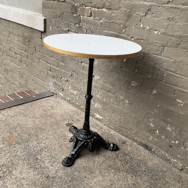 Iron & Laminate Bistro Table