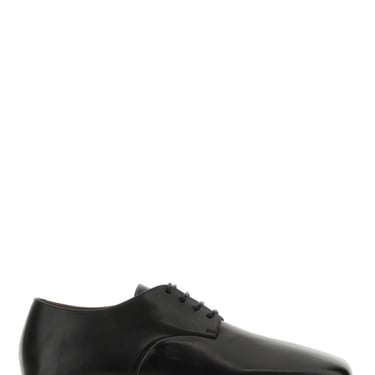 Marsell Man Black Leather Lace-Up Shoes