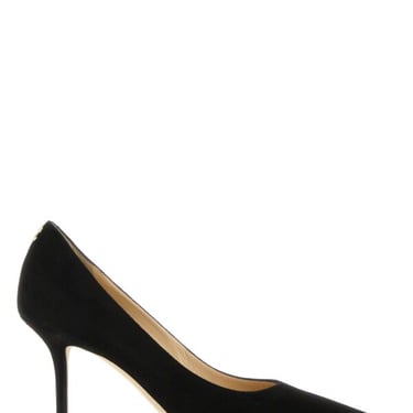 Jimmy Choo Women Black Suede Love 85 Pumps