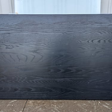 Dark Stained Wood Table Top with Acralyte Finish 1.625 x 30 x 47.75