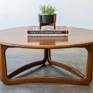 Mid-Century Modern Lane Perception Coffee Table 