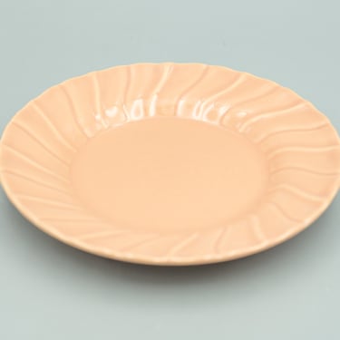 BREAD PLATE Franciscan Coronado Coral Gloss | Vintage California Pottery Mid Century Modern Dinnerware Gladding McBean GMB 