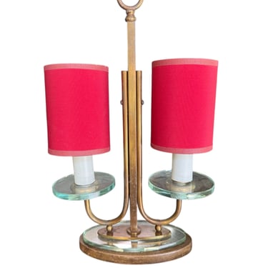 French Modern Library Lamp