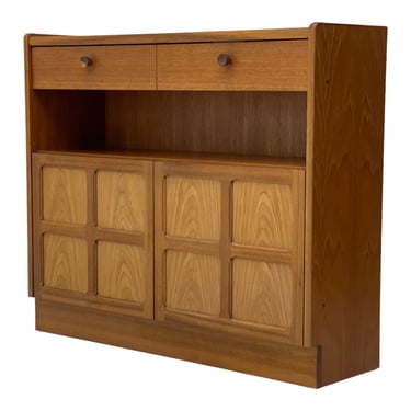 Free Shipping Within Continental US - Vintage Mid Century Modern Bookcase. Dovetail Joinery. UK Import. 