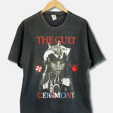 Vintage 1991 The Cult Ceremony T Shirt Sz XL
