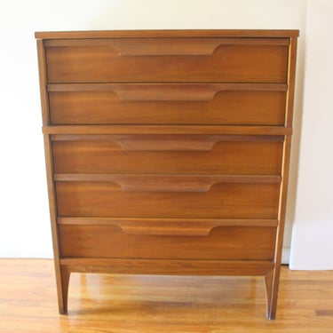 Mid Century Modern Tall Dresser by Johnson Carper