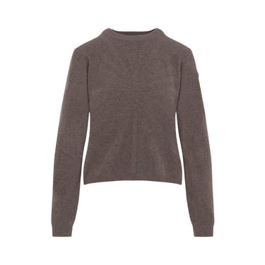 Moncler X Rick Owens Mu02d9c01 Biker Round Neck Pullover Women
