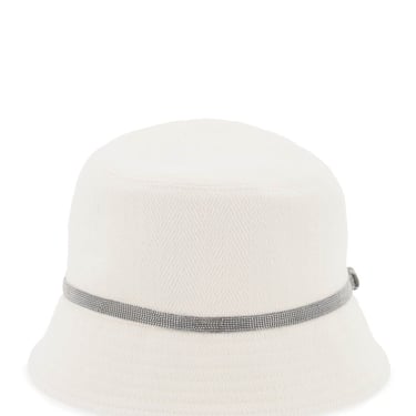 Brunello Cucinelli Shiny Band Bucket Hat With Women