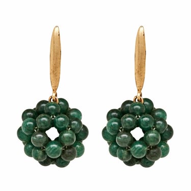 Beautyberry Bronze Aventurine Earring