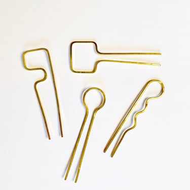 Brass Hair Fork