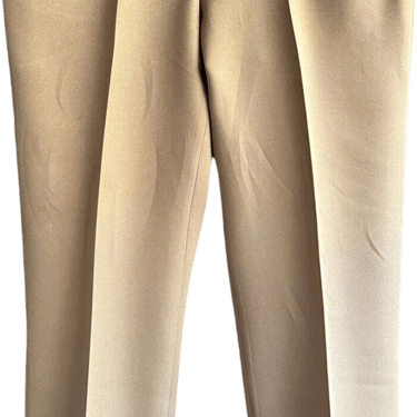 70s Flat Front Khaki Pants Slacks 37x29 By Sansa Pants