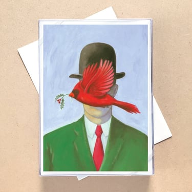 Seasons Magritte-Ings Holiday Card - Set of 12