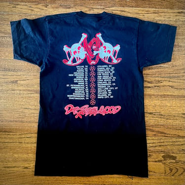 1980's Motley Crue Dr Feelgood Tour Back Print Only Rock T shirt. 