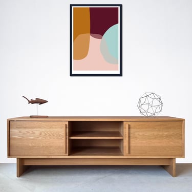 Kasse Media Console - White Oak - In Stock! 