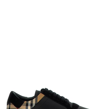 Burberry Men Check Insert Sneakers