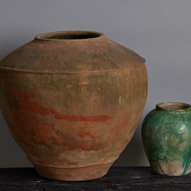 17th Century Majaphit Storage Jar from Jakarta