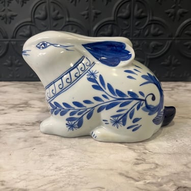 Blue and White Bunny Pier one