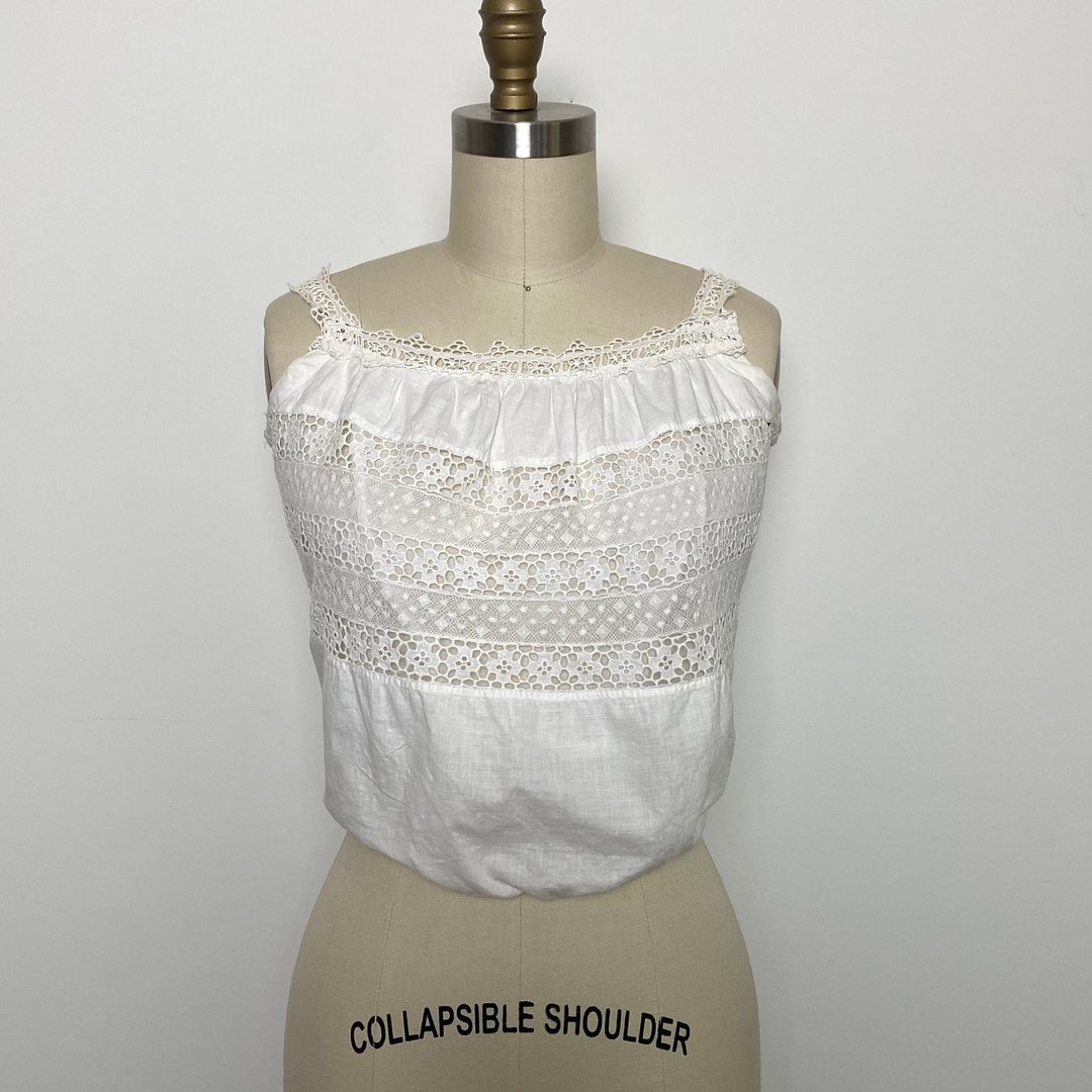 white net camisole