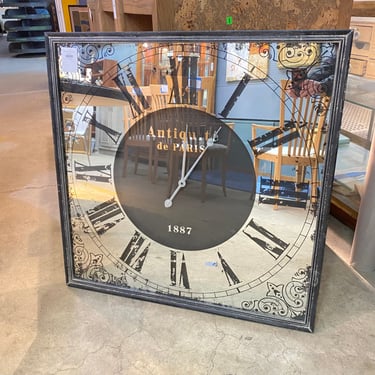 Large Framed Decorative Clock (Multiple Available)