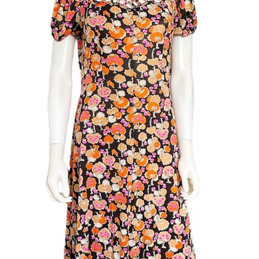 Floral Cutout Maxi Dress 