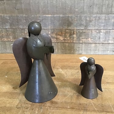 Brass Angel Candle Holders (2pc) (Tacoma)