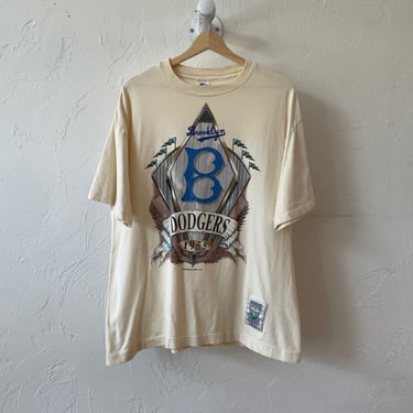 Vintage 1993 Brooklyn Dodgers Single Stitch T-Shirt L
