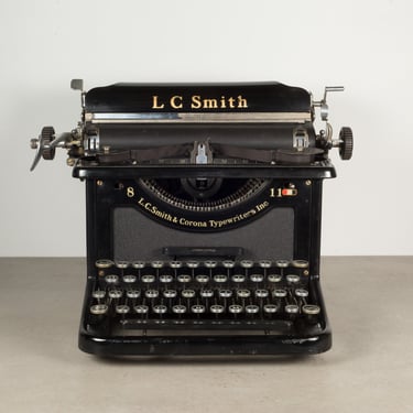 Fully Refurbished LC Smith & Corona #8 Typewriter c.1936
