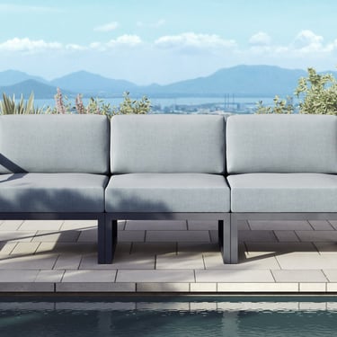 Pacific Aluminum Outdoor Sofa