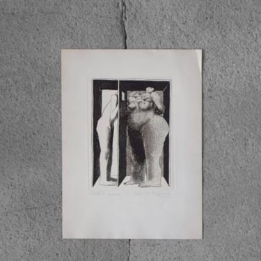 Graphics, Josep Pla-Narbona, Isolation and Libido, 1971 