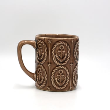 vintage Ceramic Anchor Mug Made in Japan 