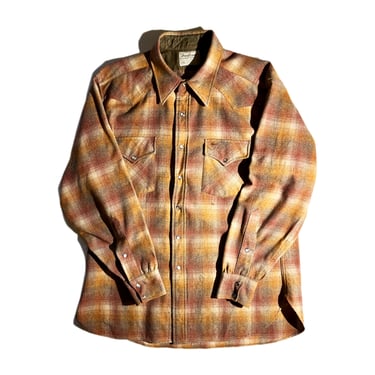 Vintage Pendleton Shirt Button Up Flannel