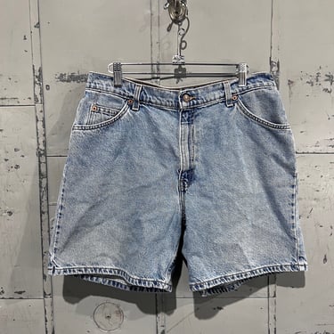 Size 34 Vintage 90s Levis 951 relaxed Fit Red Tab Classic Brand 1990s Fashion Made in USA  jorts Jean shorts 14 Waist women’s shorts 