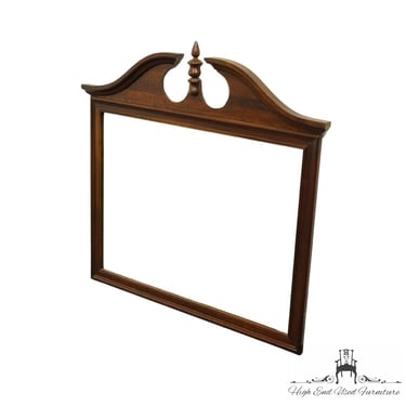 CRESENT FURNITURE Solid Cherry Traditional Style 46" Dresser / Wall Pediment Mirror 2250 