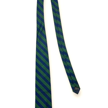 Vintage BROOKS BROTHERS Silk Necktie ~ Repp Stripe ~ Preppy ~ Ivy Style ~ Trad ~ Tie ~ Makers and Merchants 