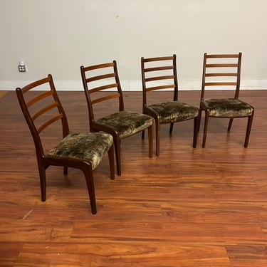 G-Plan Vintage Ladderback Dining Chairs Set of 4