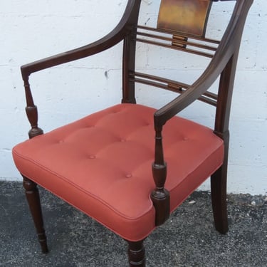 Kittinger Mahogany Dining Side Chair with Arms 3985