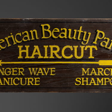 Beauty Parlor Sign