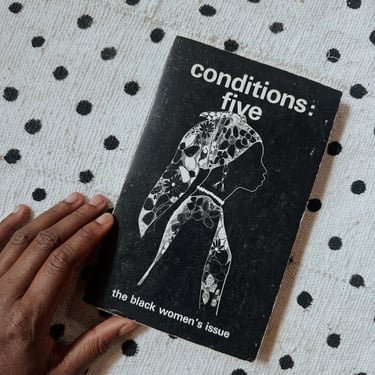 Vintage "Conditions 5: The Black Women's Issue" (First Edition, 1979)