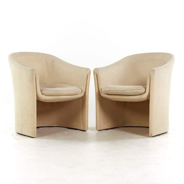 Lydia dePolo and Jack Dunbar for Dunbar Mid Century Lounge Chairs - Pair - mcm 