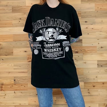 80's Jack Daniels Tennessee Whiskey Vintage Tee Shirt T-Shirt 