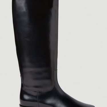 Toteme Women Riding Boots In Black